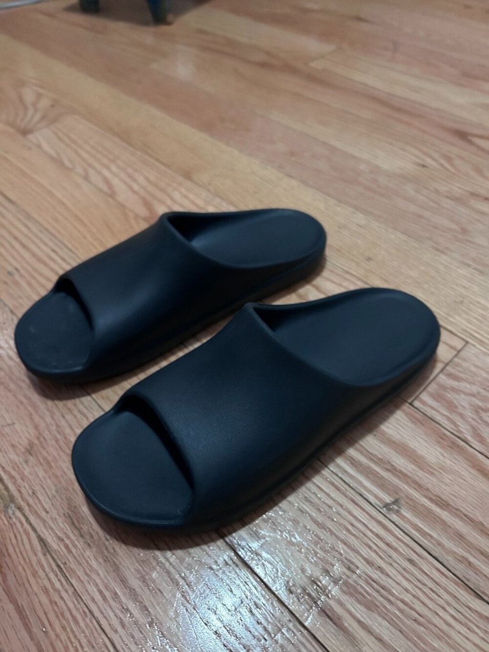 Muji Black Sandals